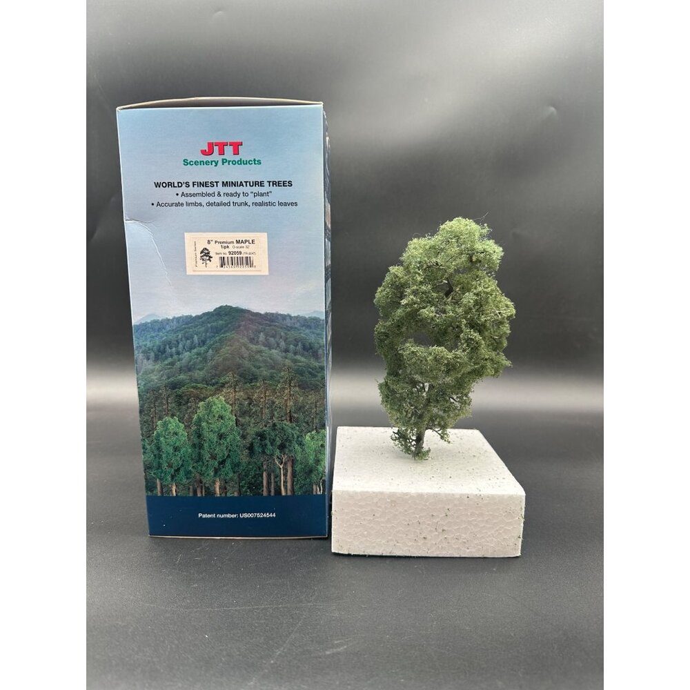 JTT Scenery 8 Inch Premium Maple Tree O Scale NEW
